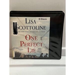 One Perfect Lie by Scottoline Lisa Audio Book 8‎ CD Discs Bestseller